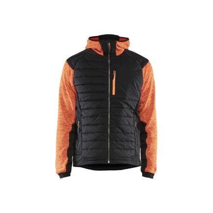 BLAKLADER 593021175399M - Veste Hybrid Orange/Noir