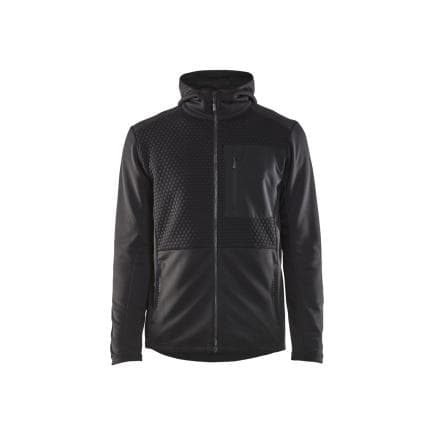 BLAKLADER 354025269900L - Sweat zippé à capuche Noir