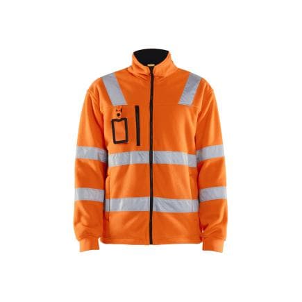 BLAKLADER 485325605300L - Veste polaire haute-visibilité Orange