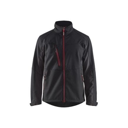 BLAKLADER 495025169956XXL - Veste Softshell Noir/Rouge