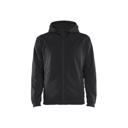 BLAKLADER 336325269998M - Sweat zippé à capuche Noir/Gris foncé