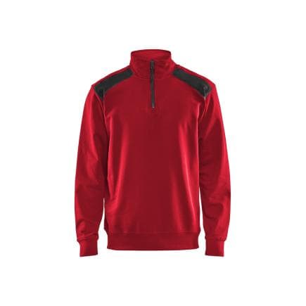 BLAKLADER 335311585699L - Sweat camionneur Rouge/Noir