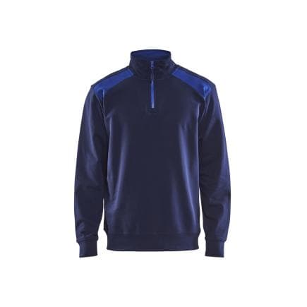 BLAKLADER 335311588985L - Sweat camionneur Marine/Bleu Roi