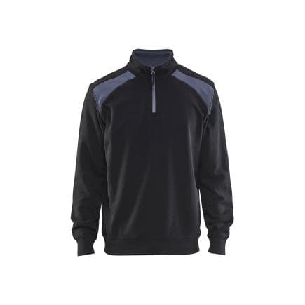 BLAKLADER 335311589994XL - Sweat camionneur Noir/Gris clair