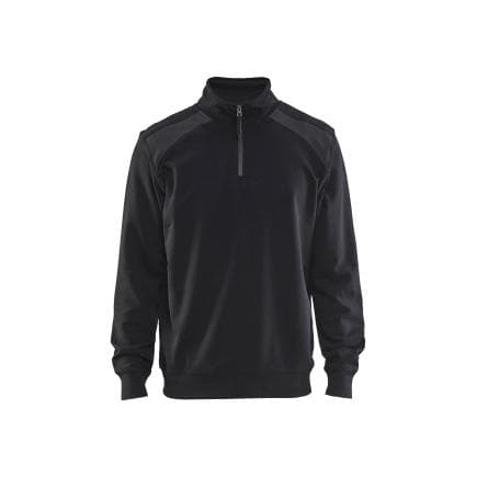 BLAKLADER 335311589996S - Sweat camionneur Noir/Gris moyen