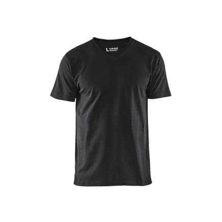BLAKLADER 336010299900S - T-Shirt col V Noir
