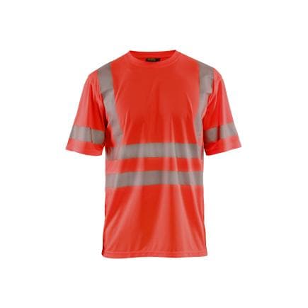 BLAKLADER 342010135500L - T-shirt haute-visibilité anti-UV Rouge