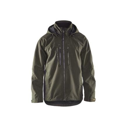 BLAKLADER 489019774599S - Veste hiver fonctionnelle légère Vert Kaki/Noir