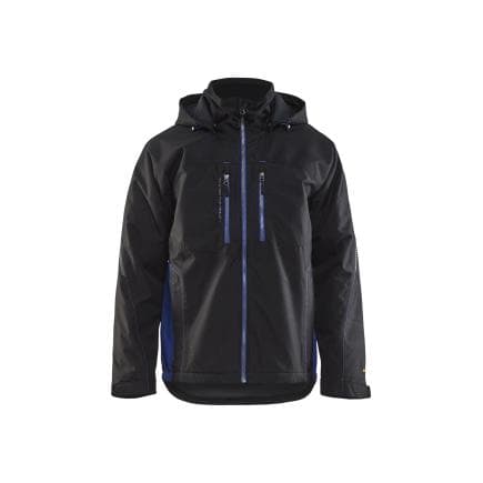BLAKLADER 489019779985XL - Veste hiver fonctionnelle légère Noir/Bleu roi