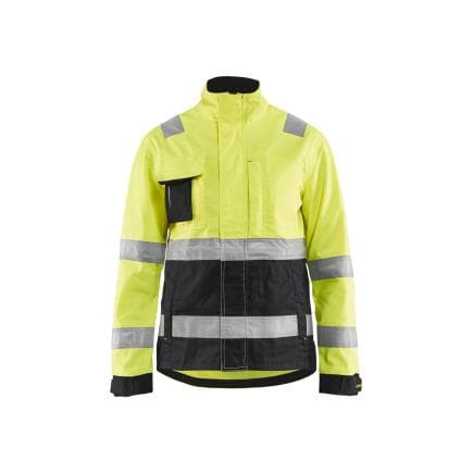 BLAKLADER 490318113399M - Veste haute-visibilité femme Jaune/Noir
