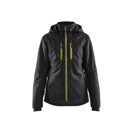 BLAKLADER 497219779933L - Veste doublée unite femme Noir/Jaune