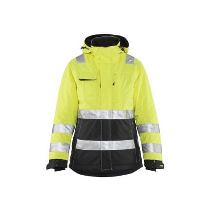 BLAKLADER 487219873399S - Veste doublée haute-visibilité femme Jaune/Noir