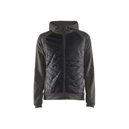 BLAKLADER 346325264599M - Veste Hybrid Vert Kaki/Noir