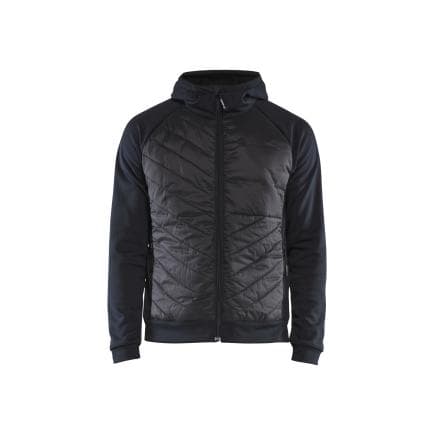 BLAKLADER 346325268699XXL - Veste Hybrid Marine foncé/Noir