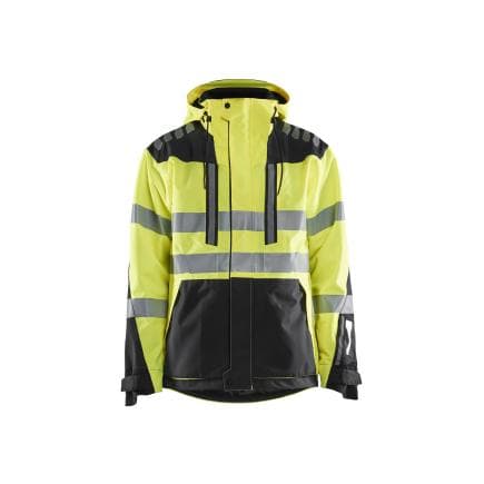 BLAKLADER 449619183399S - Veste hardshell stretch 2D haute-visibilité Jaune/Noir