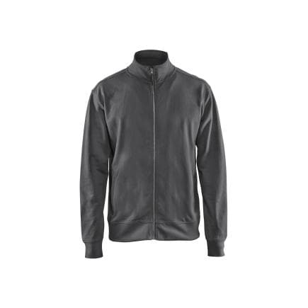 BLAKLADER 337111589800L - Sweat zippé Gris foncé