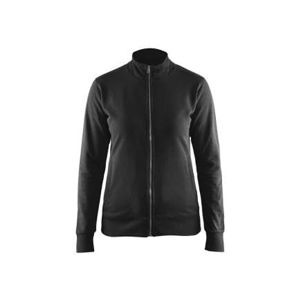 BLAKLADER 337211589900L - Sweat zippé femme Noir