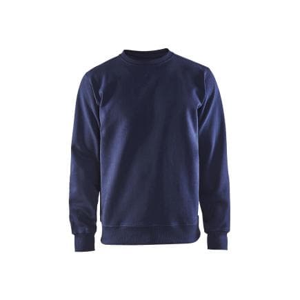 BLAKLADER 336410488800L - Sweat uni Marine