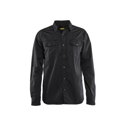 BLAKLADER 329711359900XL - Chemise Twill Noir