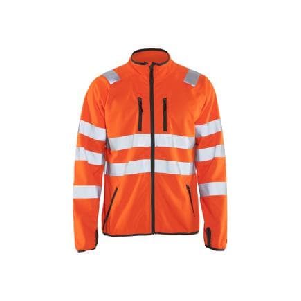 BLAKLADER 490625125300L - Veste Softshell haute-visibilité Orange