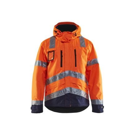 BLAKLADER 483719775389M - Veste haute-visibilité Orange/Marine