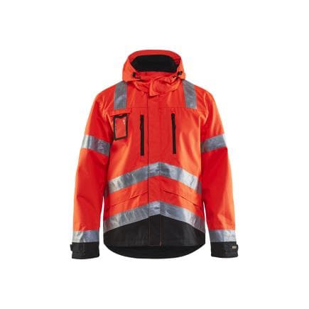 BLAKLADER 483719775599L - Veste haute-visibilité Rouge/Noir
