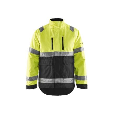 BLAKLADER 482719773399XL - Veste hiver haute-visibilité Jaune/Noir