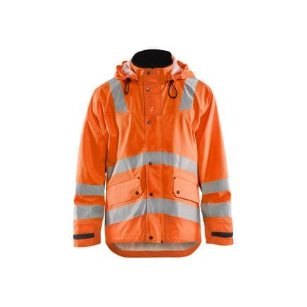 BLAKLADER 430220035300XS - Veste de pluie Hi Vis Level 2 Orange