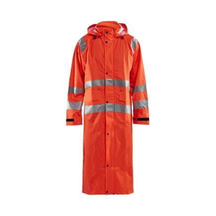 BLAKLADER 432520005300XXXL - Manteau de pluie haute-visibilité Niveau 1 Orange