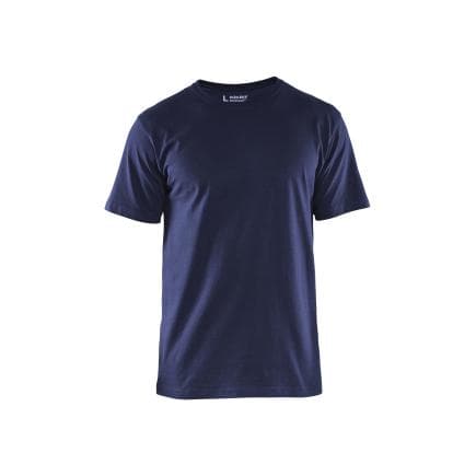 BLAKLADER 3325104288005XL - T-shirts col rond Marine (lot multiple)