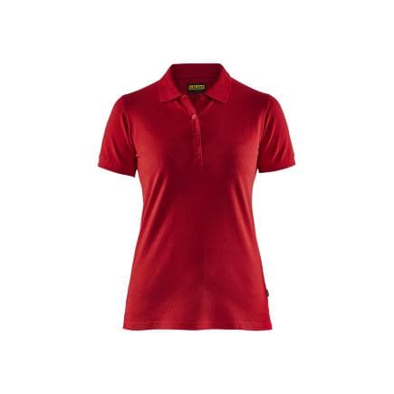 BLAKLADER 330710355600M - Polo femme Rouge