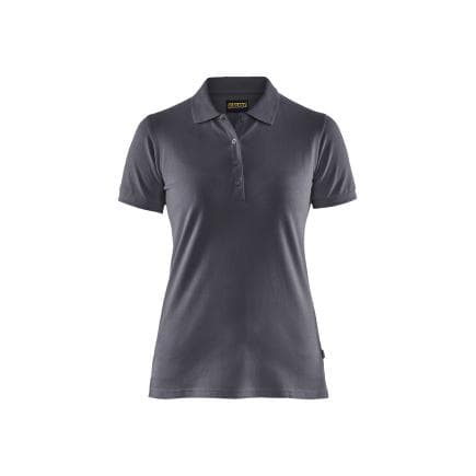 BLAKLADER 330710359600M - Polo femme Gris moyen