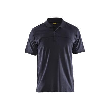 BLAKLADER 338910508699M - Polo Marine foncé/Noir