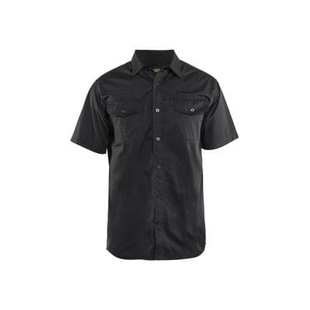 BLAKLADER 329611909900L - Chemise de travail Twill Noir