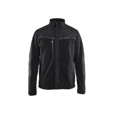 BLAKLADER 495525249900L - Veste polaire coupe-vent Noir