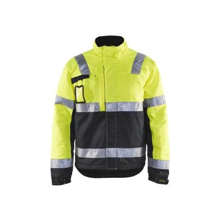BLAKLADER 486218113399XL - Veste hiver haute-visibilité Jaune/Noir