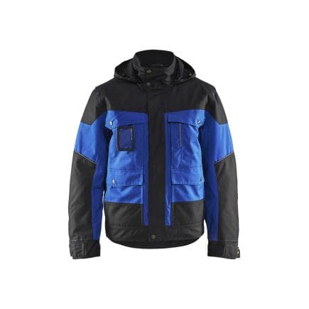 BLAKLADER 488619778599M - Veste hiver à capuche Bleu roi/Noir