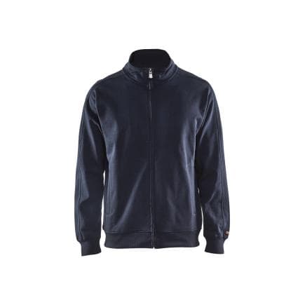 BLAKLADER 334910488600L - Sweat zippé Marine foncé