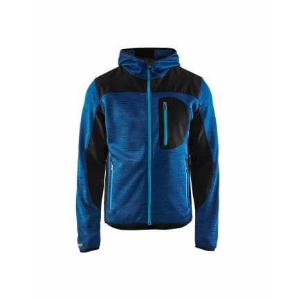 BLAKLADER 493021178889L - Veste tricotée à capuche Marine