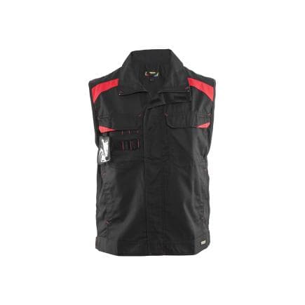 BLAKLADER 316418009956L - Gilet sans manches Industry Noir/Rouge