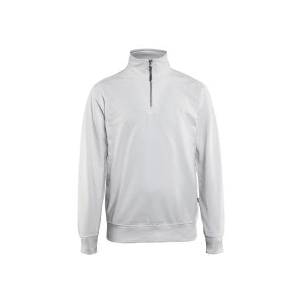 BLAKLADER 336911581000M - Sweat col camionneur Blanc