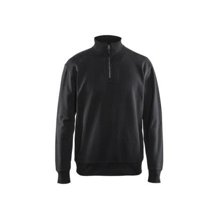 BLAKLADER 336911589900L - Sweat col camionneur Noir