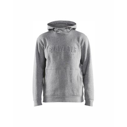 BLAKLADER 353011579000XL - Sweat à capuche imprimé 3D Gris chiné