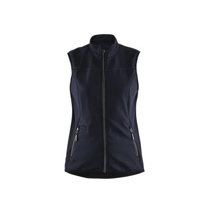 BLAKLADER 385125168699M - Gilet Softshell sans manches femme Marine foncé/Noir