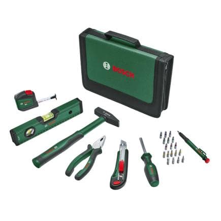 BOSCH 1600A02BY6 - Ensemble d'outils manuels universels (25 pcs.)