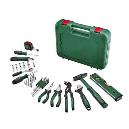 BOSCH 1600A02BY7 - Ensemble d'outils manuels avancés (52 pcs.)