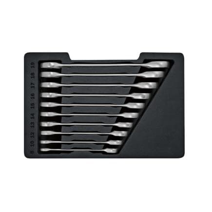 BOSCH 1600A02AU0 - Jeu de 10 clés à cliquet