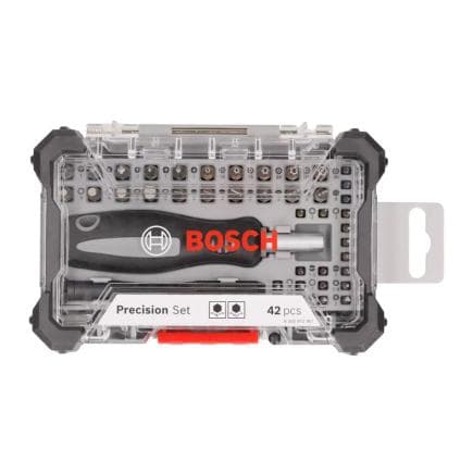BOSCH 2607002836 - Présentoir avec 6 jeux d'embouts de vissage de précision (42 pcs.)