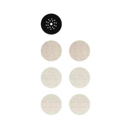 BOSCH 2608901667 - Boîte d'abrasifs réticulés EXPERT M480 225 mm, G 80/120/180/patin de plateau (7 pcs.)