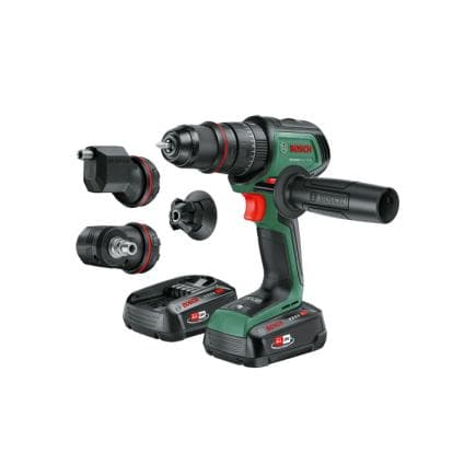 BOSCH 06039E2105 - AdvancedImpact 18V-80 QuickSnap - Marteau perforateur sans fil 18V (avec 2 batteries et chargeur)